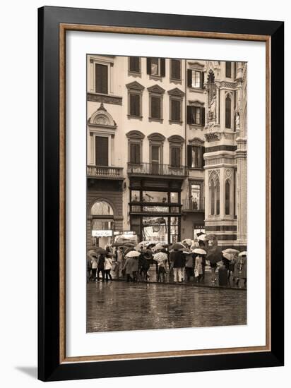 Streets of Florence III-Rita Crane-Framed Photographic Print