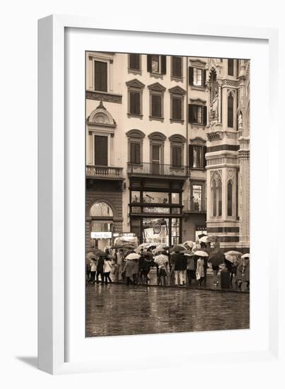 Streets of Florence III-Rita Crane-Framed Photographic Print