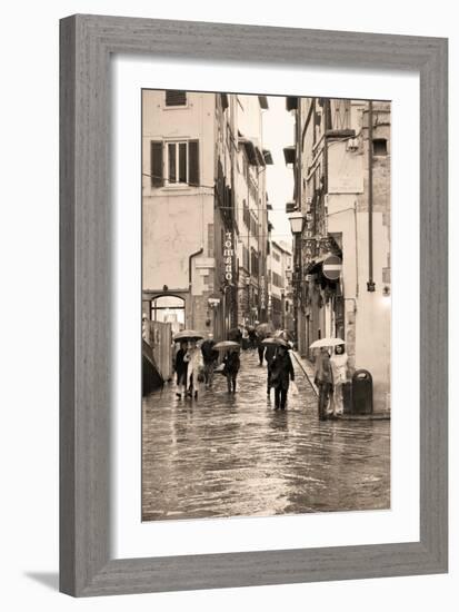 Streets of Florence IV-Rita Crane-Framed Photographic Print