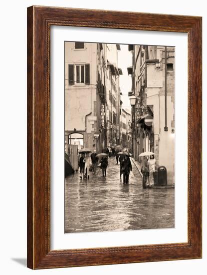 Streets of Florence IV-Rita Crane-Framed Photographic Print