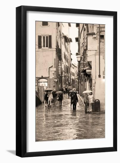 Streets of Florence IV-Rita Crane-Framed Photographic Print