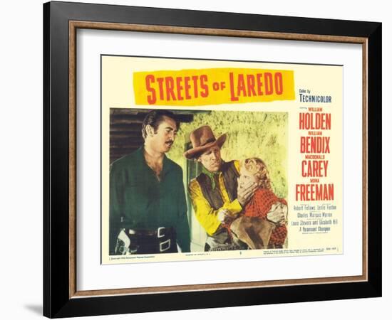 Streets of Laredo, 1956-null-Framed Art Print