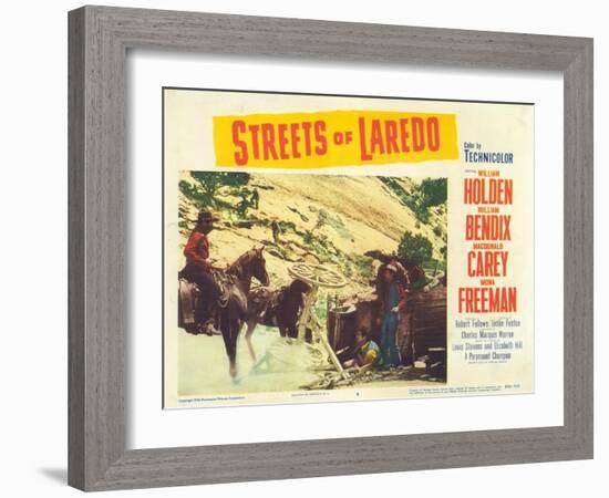 Streets of Laredo, 1956-null-Framed Art Print