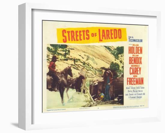 Streets of Laredo, 1956-null-Framed Art Print