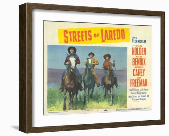 Streets of Laredo, 1956-null-Framed Art Print