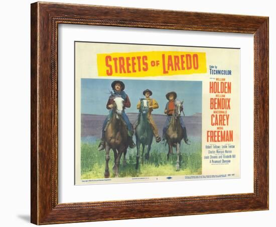 Streets of Laredo, 1956-null-Framed Art Print