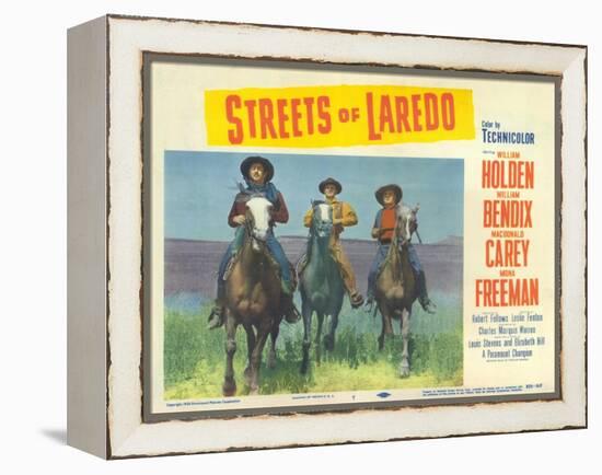 Streets of Laredo, 1956-null-Framed Stretched Canvas