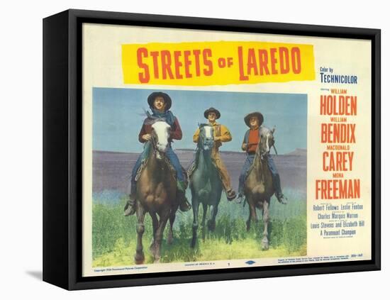 Streets of Laredo, 1956-null-Framed Stretched Canvas