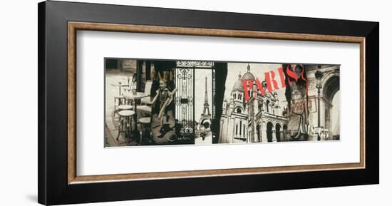 Streets of Paris-Joadoor-Framed Art Print