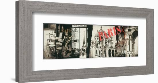 Streets of Paris-Joadoor-Framed Art Print