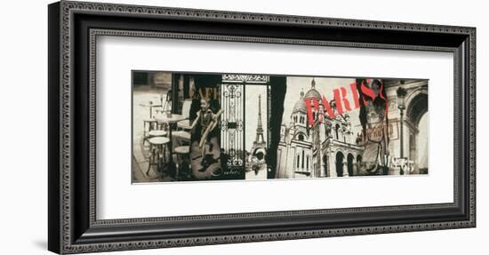 Streets of Paris-Joadoor-Framed Art Print