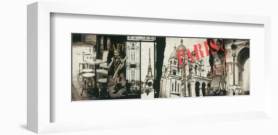 Streets of Paris-Joadoor-Framed Art Print