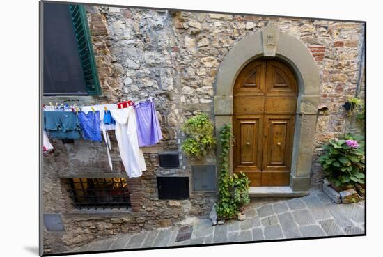 Streets Of Radda In Chianti, Tuscany-Ian Shive-Mounted Photographic Print