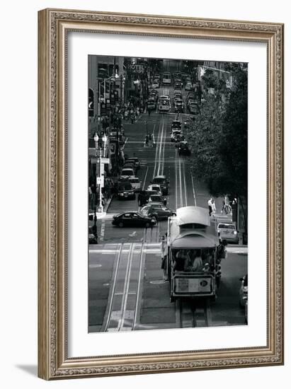 Streets of San Francisco-Sabri Irmak-Framed Art Print