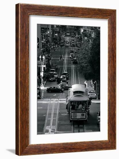 Streets of San Francisco-Sabri Irmak-Framed Art Print