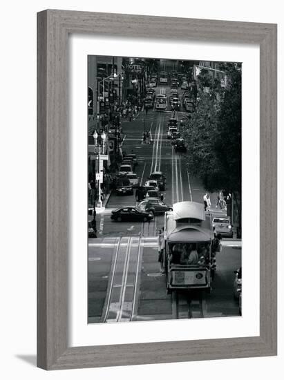 Streets of San Francisco-Sabri Irmak-Framed Art Print