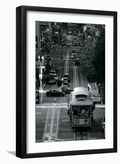 Streets of San Francisco-Sabri Irmak-Framed Art Print