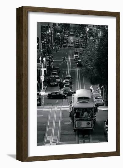 Streets of San Francisco-Sabri Irmak-Framed Art Print