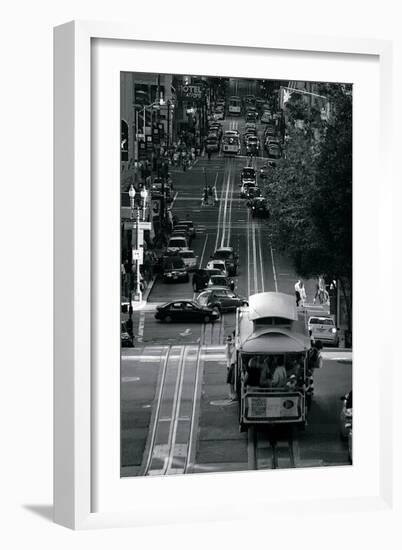 Streets of San Francisco-Sabri Irmak-Framed Art Print