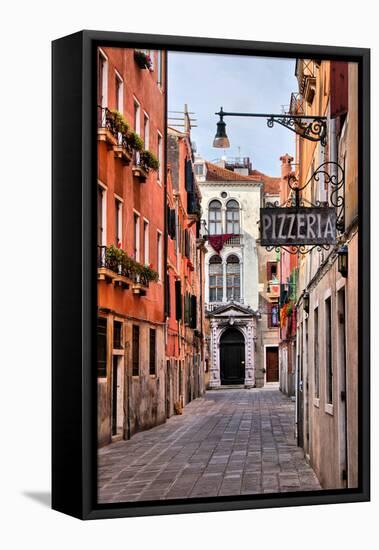 Streets of Venice-Jeni Foto-Framed Premier Image Canvas