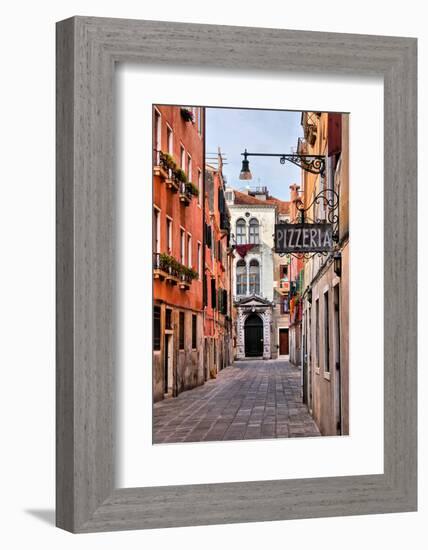 Streets of Venice-Jeni Foto-Framed Photographic Print