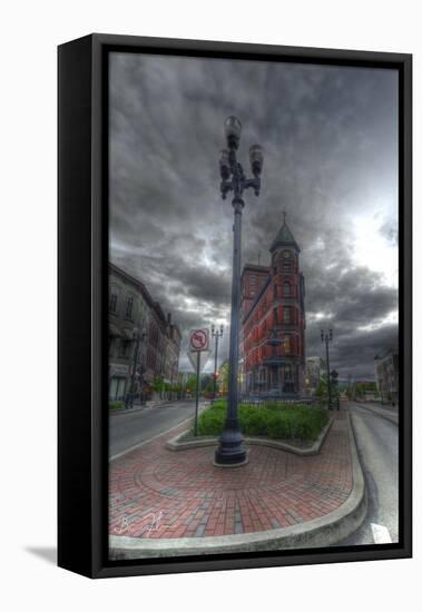 Streets Of Warren, Pa-5fishcreative-Framed Premier Image Canvas