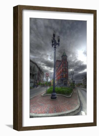 Streets Of Warren, Pa-5fishcreative-Framed Giclee Print