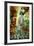 Streets With Tavernas (Pictorial Greece Series)-Maugli-l-Framed Premium Giclee Print