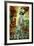 Streets With Tavernas (Pictorial Greece Series)-Maugli-l-Framed Premium Giclee Print