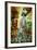 Streets With Tavernas (Pictorial Greece Series)-Maugli-l-Framed Premium Giclee Print