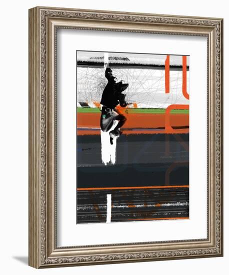 Streets-NaxArt-Framed Art Print