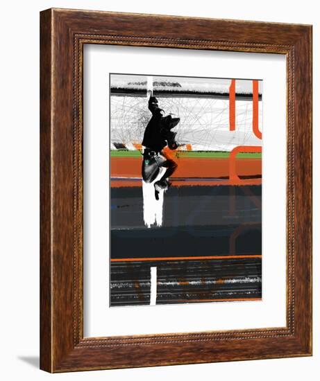 Streets-NaxArt-Framed Art Print