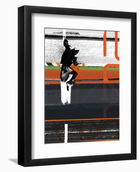 Streets-NaxArt-Framed Art Print