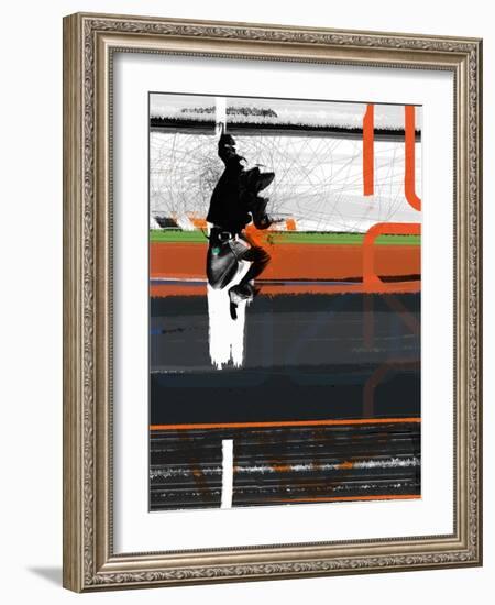 Streets-NaxArt-Framed Art Print