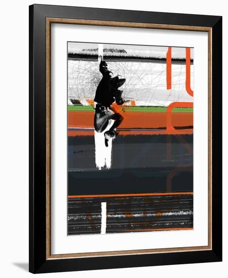 Streets-NaxArt-Framed Art Print