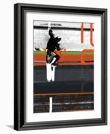 Streets-NaxArt-Framed Art Print