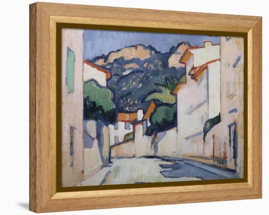 Streetscene, Cassis, C.1913-Samuel John Peploe-Framed Premier Image Canvas