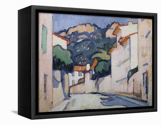 Streetscene, Cassis, C.1913-Samuel John Peploe-Framed Premier Image Canvas