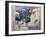 Streetscene, Cassis, C.1913-Samuel John Peploe-Framed Giclee Print