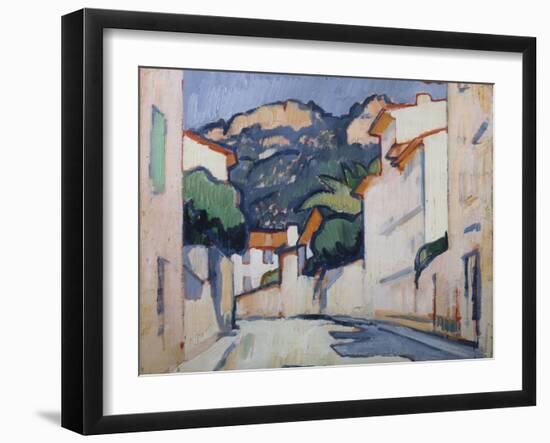 Streetscene, Cassis, C.1913-Samuel John Peploe-Framed Giclee Print