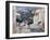 Streetscene, Cassis, c.1913-Samuel John Peploe-Framed Giclee Print