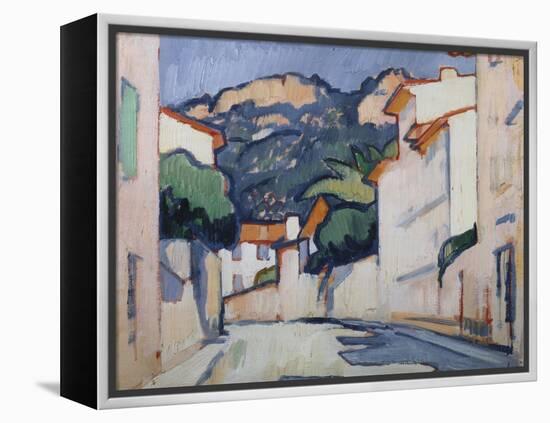 Streetscene, Cassis, c.1913-Samuel John Peploe-Framed Premier Image Canvas