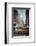 Streetview with traffic, pedestrians and cab, in Manhattan, New York, USA-Andrea Lang-Framed Photographic Print