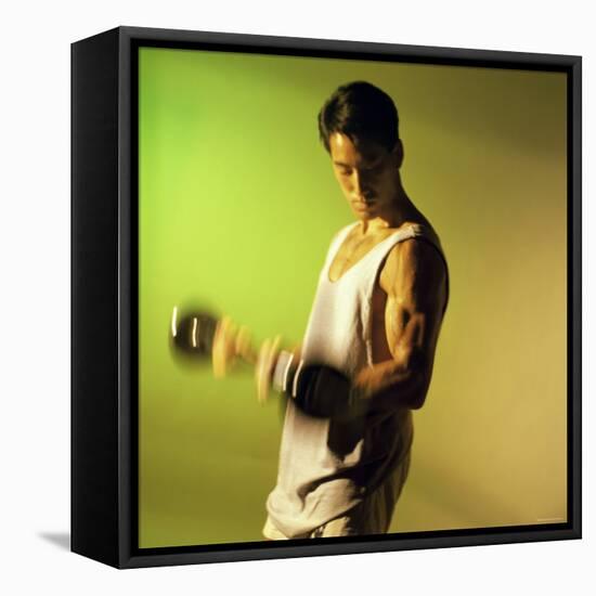 Strength Training-null-Framed Premier Image Canvas