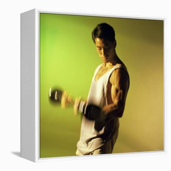 Strength Training-null-Framed Premier Image Canvas