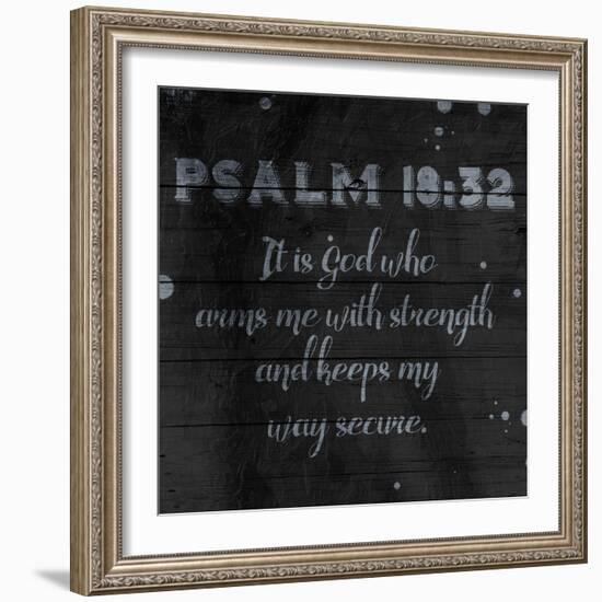 Strength-Jace Grey-Framed Art Print