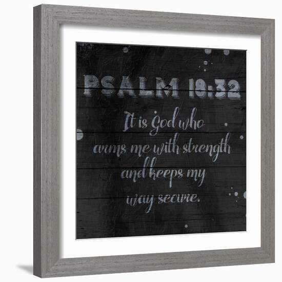 Strength-Jace Grey-Framed Art Print