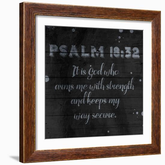 Strength-Jace Grey-Framed Art Print