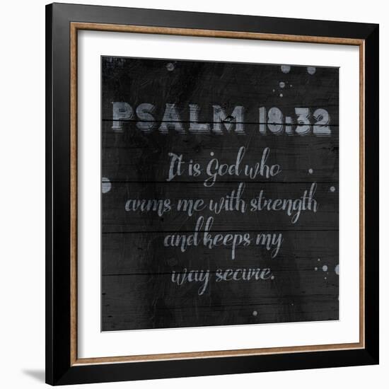 Strength-Jace Grey-Framed Art Print