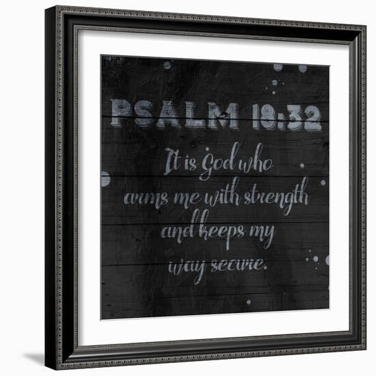 Strength-Jace Grey-Framed Art Print